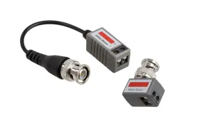 CCTV Balun,  BNC Male,  1 Pair - (BLN-MTPT2)