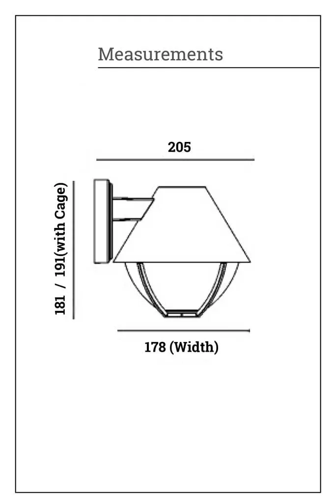 Chadwell Outdoor Wall Light