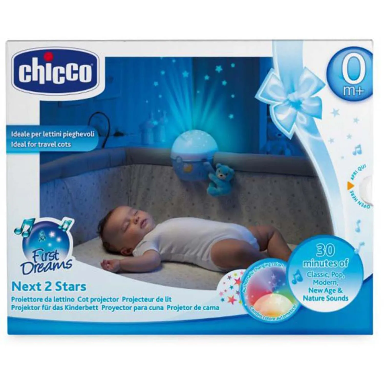 CHICCO TOY FD NEXT2 STARS BLUE