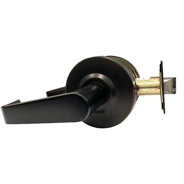 Commercial Lever Set Handle - 2-3/4” Standard Backset - Oil Rubbed Bronze - Classroom - Grade 2