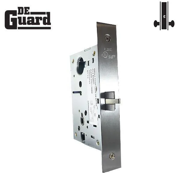 Commercial Mortise Door Lock - Passage Function - US32D - UL Fire Rated - Grade 1