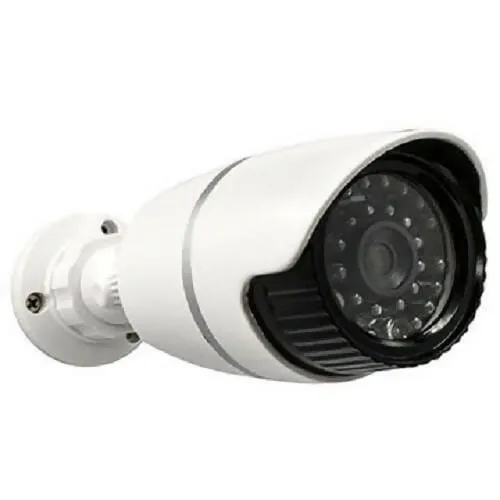 CONQUEROR -  Fake Security CCTV Surveillance Camera Dummy Indoor / Outdoor with Red LED Light
