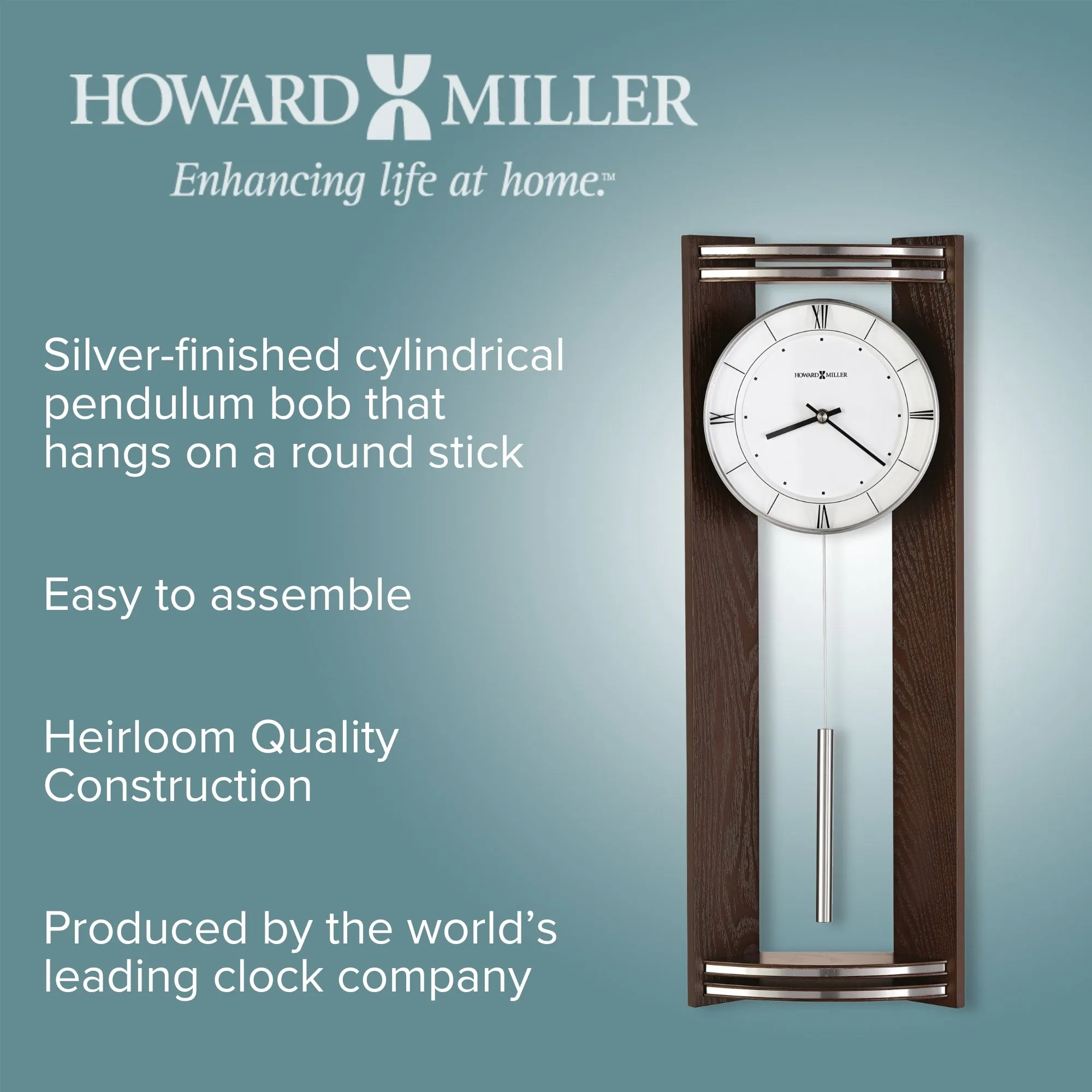 Deco Quartz Wall Clock 60cm