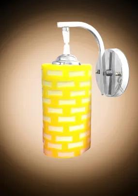 decorative wall light with steel base -10