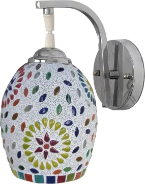 Decorative Wall Light With Steel Base (Multicolor)