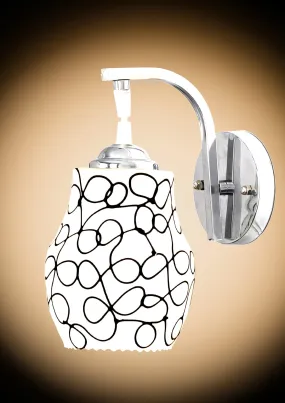 Decorative Wall Light With Steel Base (Multicolor)