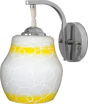 Decorative Wall Light With Steel Base (Multicolor)