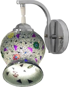 Decorative Wall Light With Steel Base (Multicolor)