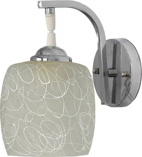 Decorative Wall Light With Steel Base (Multicolor)