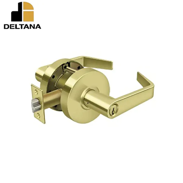 Deltana - Commercial Entry Standard Grade 2 - Clarendon w/ CYL - 2-3/4" Backset - 1-3/8" - 2" Door Thickness - Universal Handing - UL Listed w/ 1/2" Throw - Optional Finish