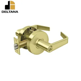 Deltana - Commercial Entry Standard Grade 2 - Clarendon w/ CYL - 2-3/4" Backset - 1-3/8" - 2" Door Thickness - Universal Handing - UL Listed w/ 1/2" Throw - Optional Finish