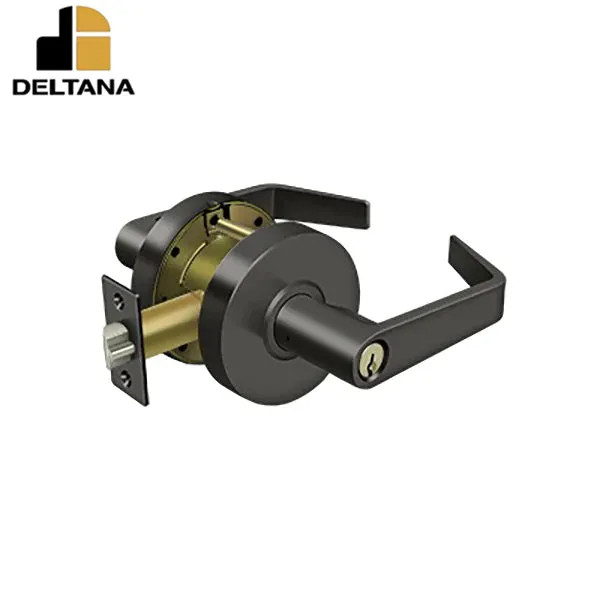 Deltana - Commercial Entry Standard Grade 2 - Clarendon w/ CYL - 2-3/4" Backset - 1-3/8" - 2" Door Thickness - Universal Handing - UL Listed w/ 1/2" Throw - Optional Finish
