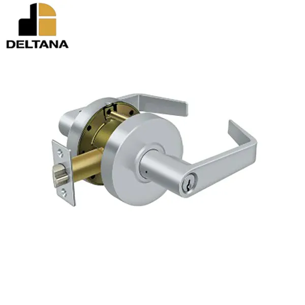 Deltana - Commercial Entry Standard Grade 2 - Clarendon w/ CYL - 2-3/4" Backset - 1-3/8" - 2" Door Thickness - Universal Handing - UL Listed w/ 1/2" Throw - Optional Finish