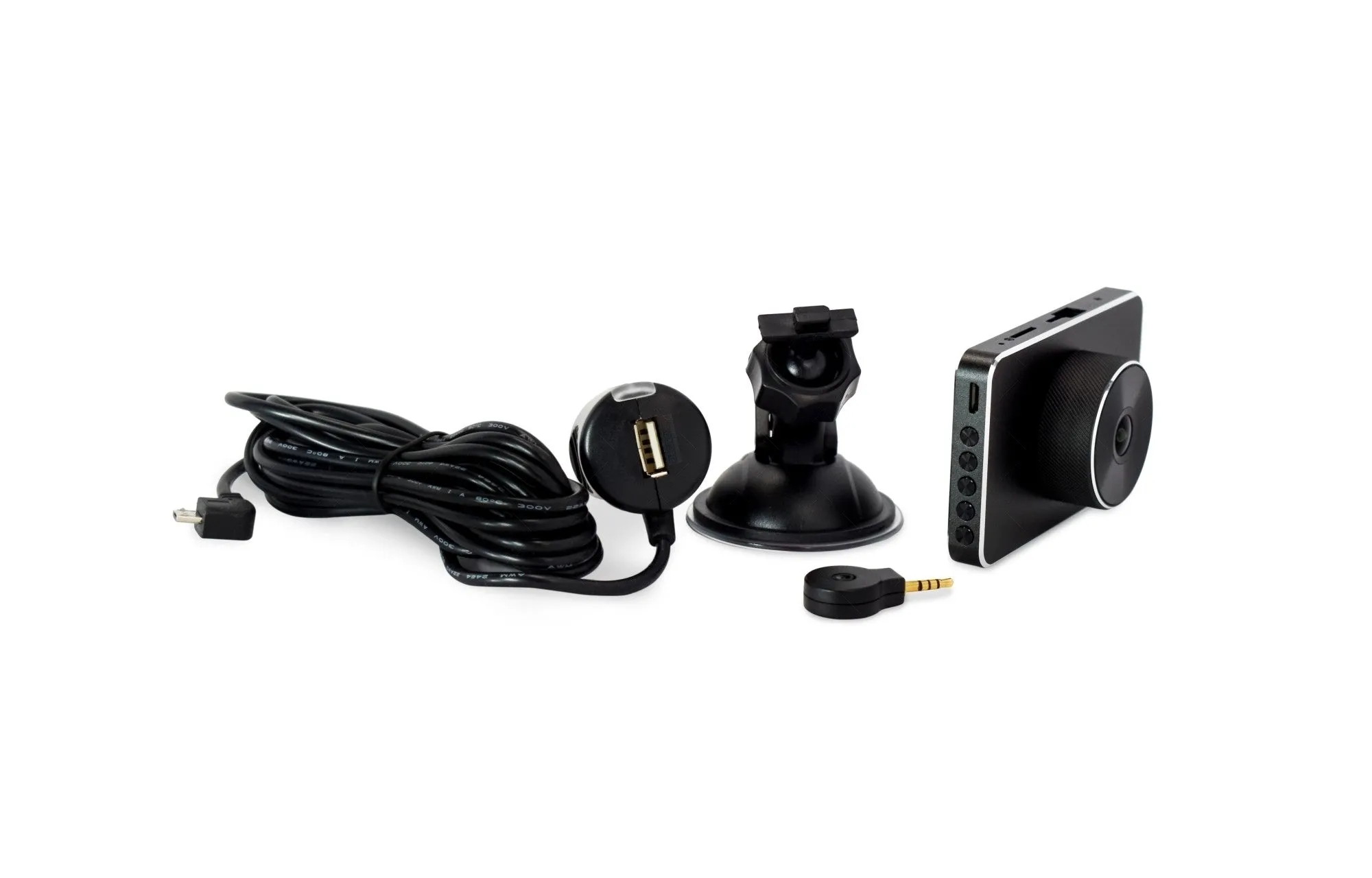 Dual Cam Vehicle Video Recorder Night-vision DVR for Road