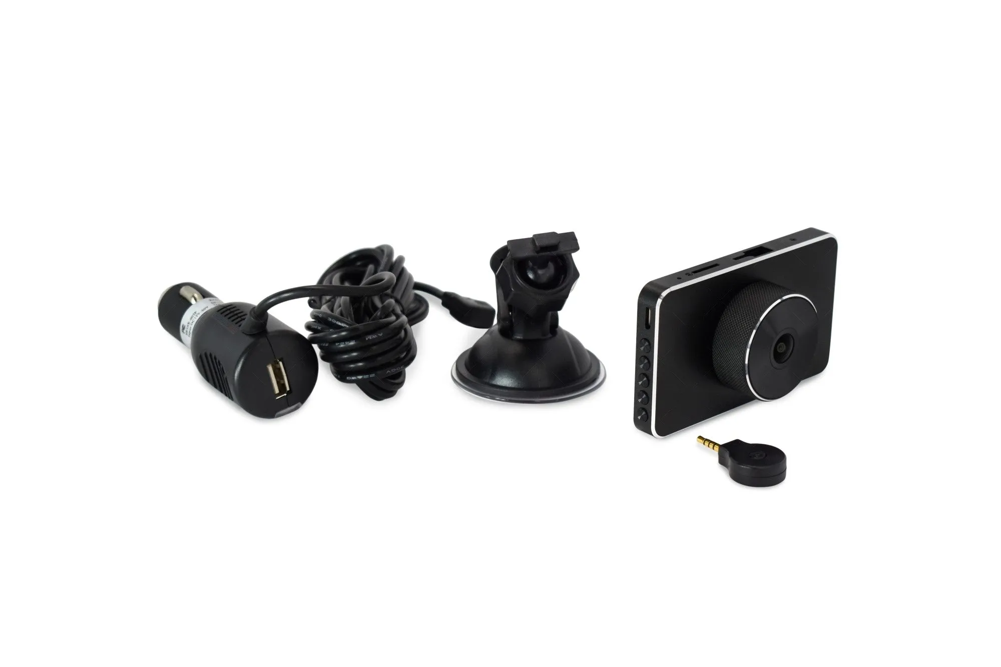Dual Cam Vehicle Video Recorder Night-vision DVR for Road