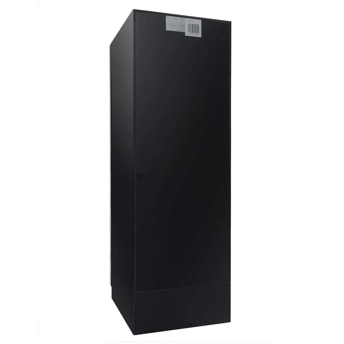 Dual zone wine cooler refrigerator with optimized full-extension pull-out wood shelves for the storage of California Large Red wine bottles. Equipped with Embraco inverter compressor