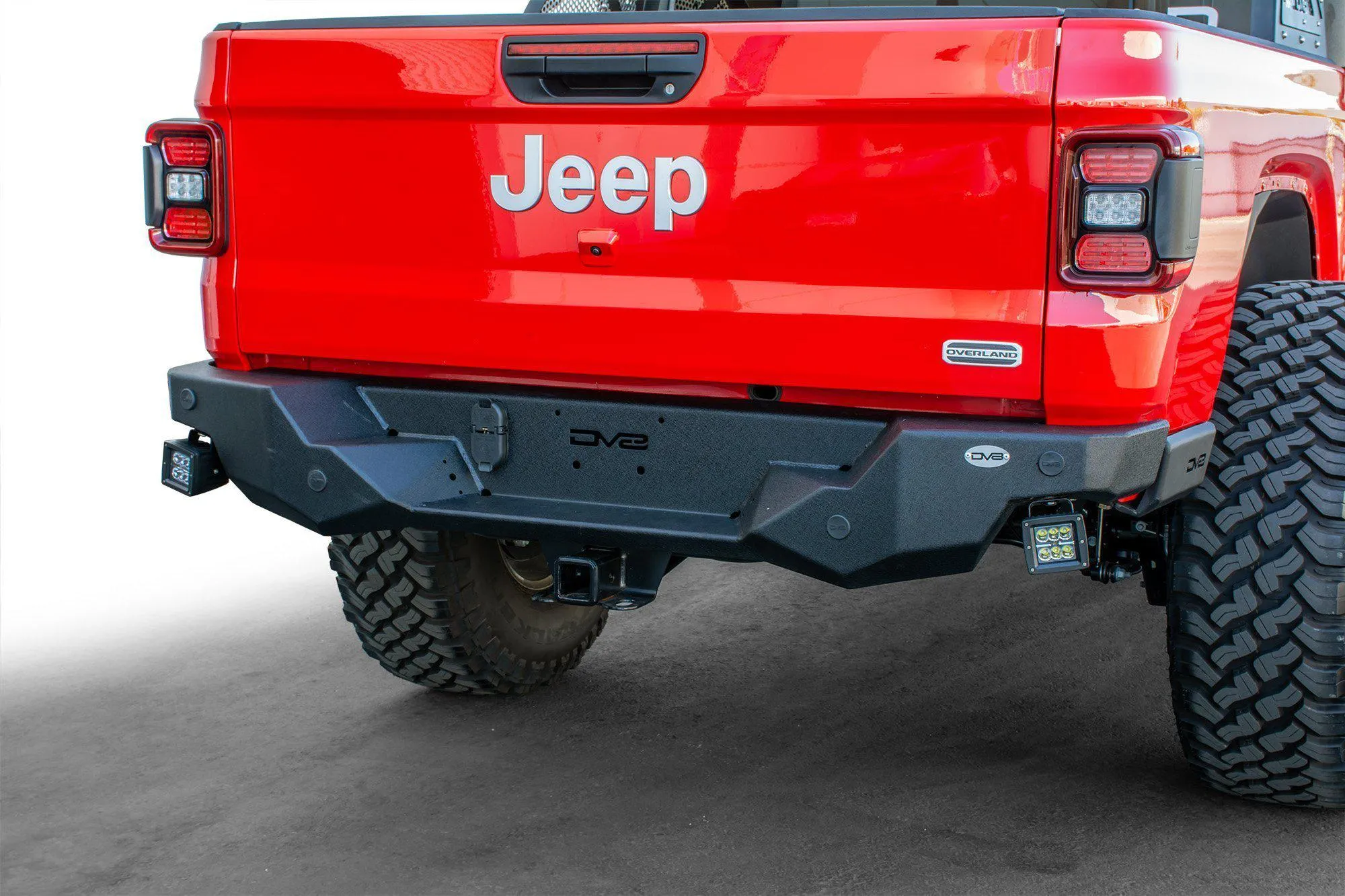 DV8 Off Road Rear Bumper Gladiator Jeep JT (2020-2021) High Clearance - RBGL-04