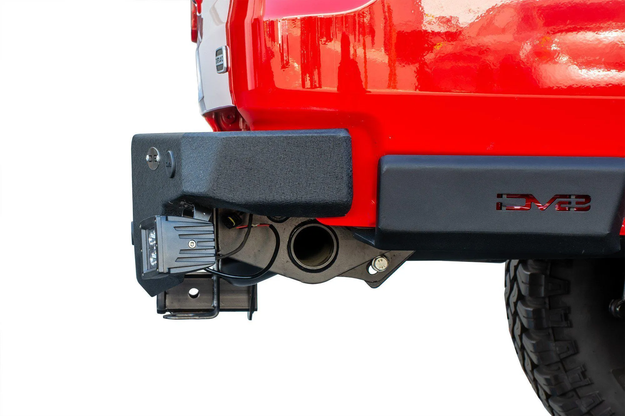 DV8 Off Road Rear Bumper Gladiator Jeep JT (2020-2021) High Clearance - RBGL-04