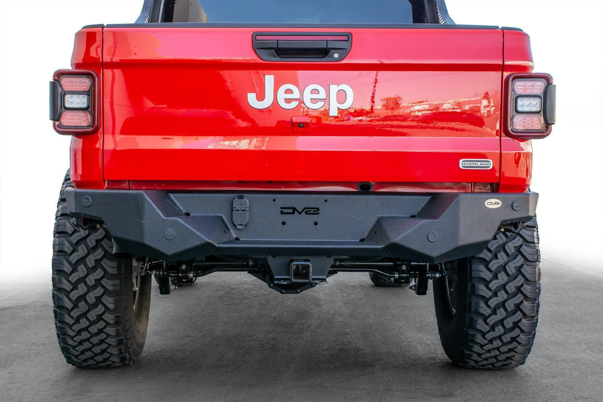 DV8 Off Road Rear Bumper Gladiator Jeep JT (2020-2021) High Clearance - RBGL-04