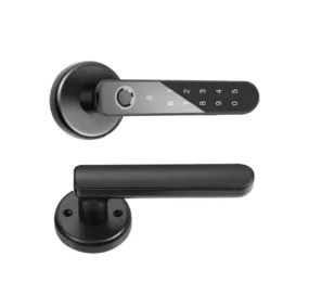 Electric Lock For Door With Bluetooth Keyless Entry Door Lock Biometric Fingerprint/Password Unlock