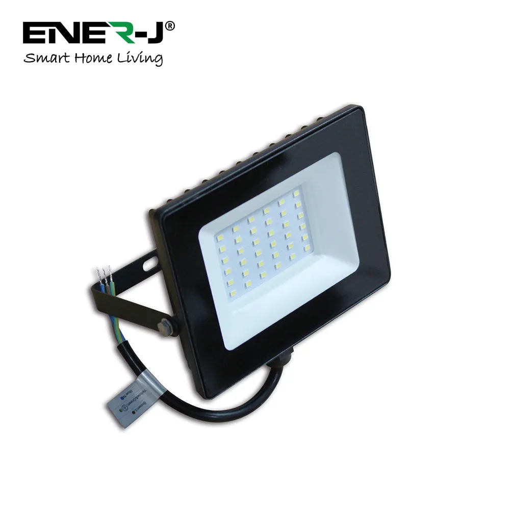 ENER-J 30W LED Flood light Pre Wired with ECO Series 500W Non Dimmable RF receiver