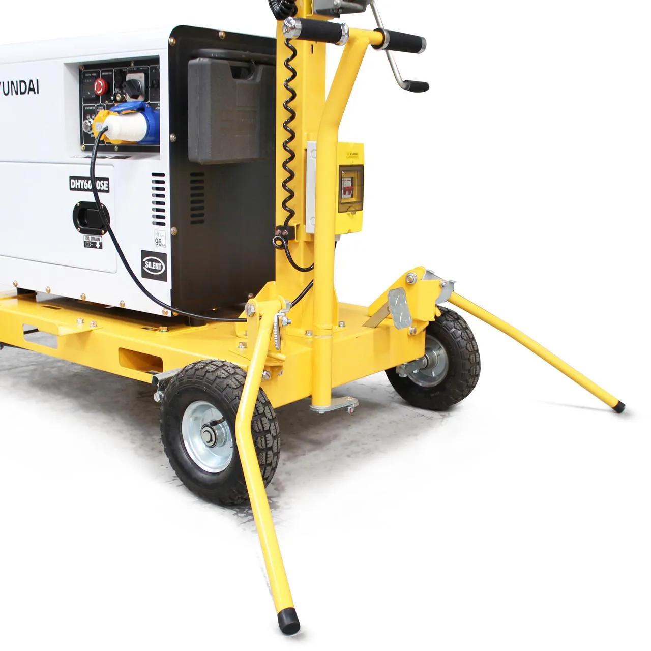 Evopower LT800 DHY6000SE LED Mobile Lighting Tower - 5.2kW Diesel Generator