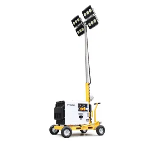 Evopower LT800 DHY6000SE LED Mobile Lighting Tower - 5.2kW Diesel Generator