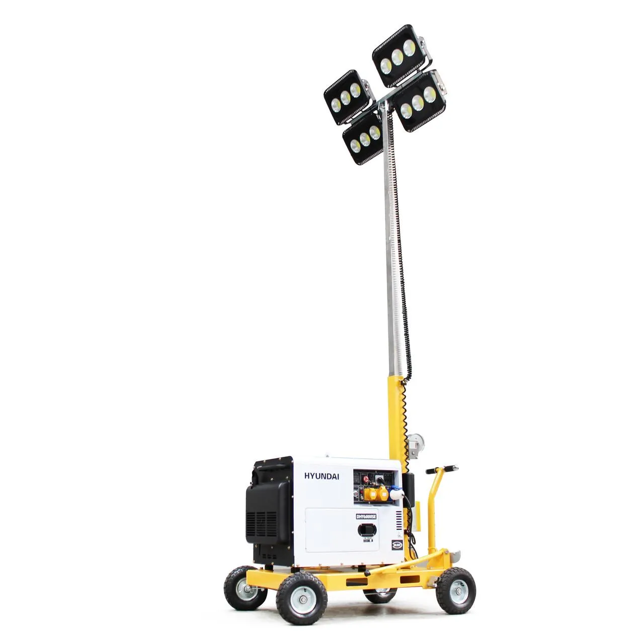 Evopower LT800 DHY6000SE LED Mobile Lighting Tower - 5.2kW Diesel Generator