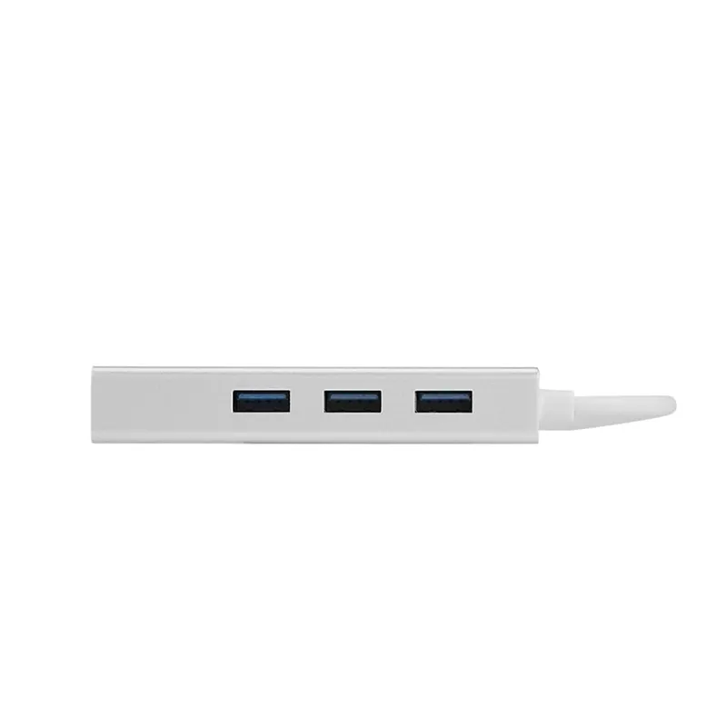 Fast Charging Type-C 3 Ports Hub With Ethernet Adapter
