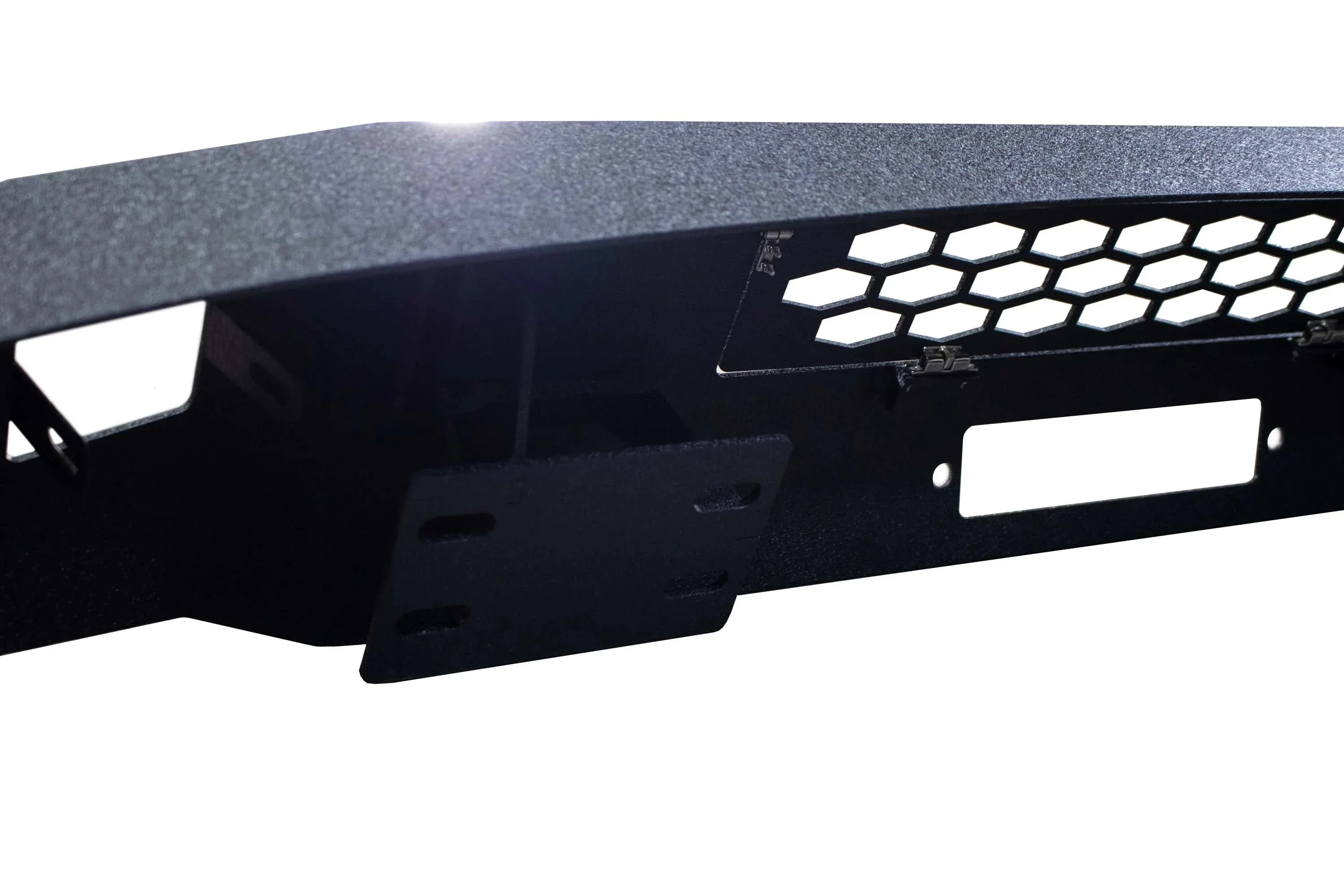 Fishbone Offroad Bumper Chevy Silverado 1500 (07-13) Black Powder Coated