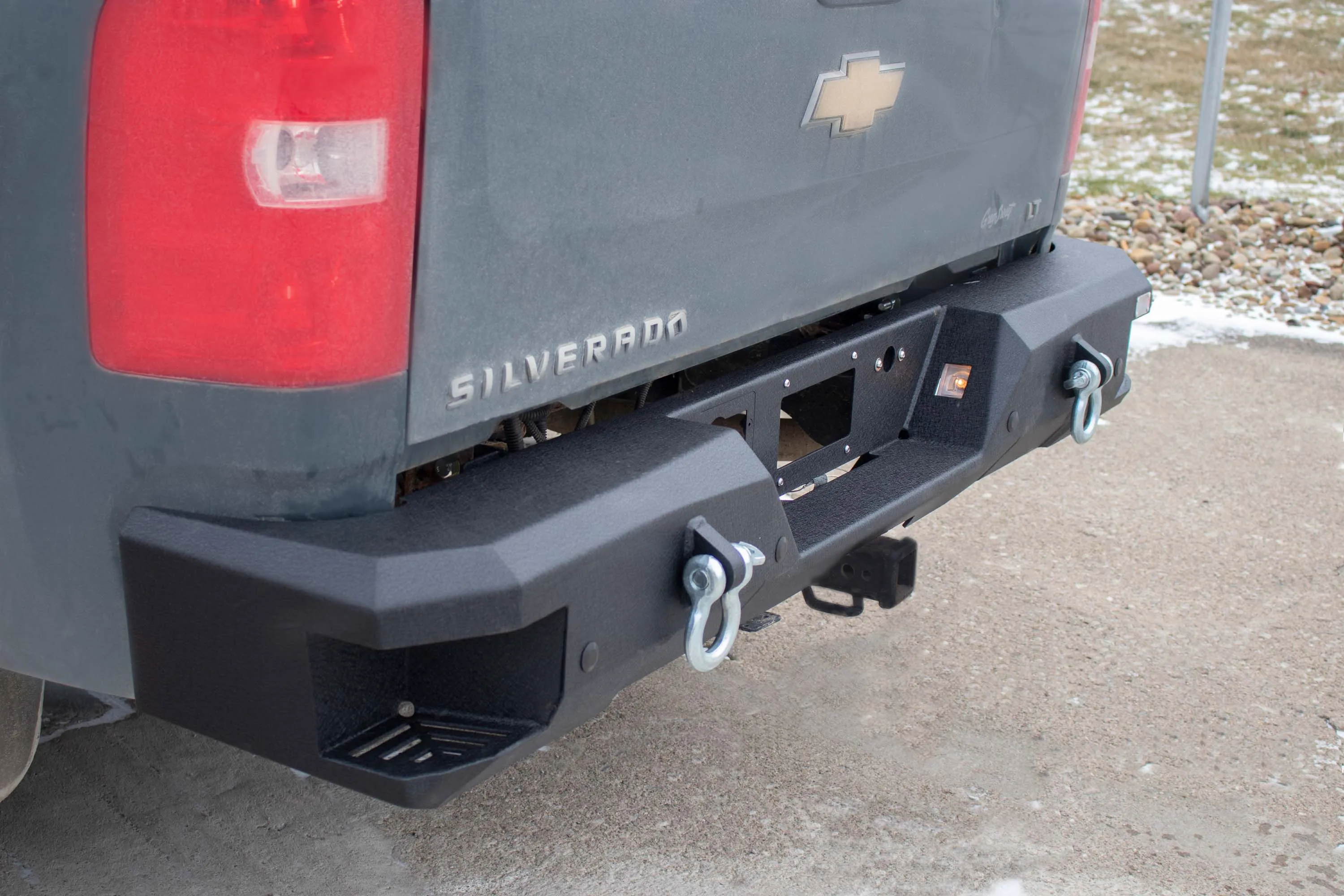Fishbone Offroad Bumper GMC Sierra 1500 (07-13) Black Powder Coated