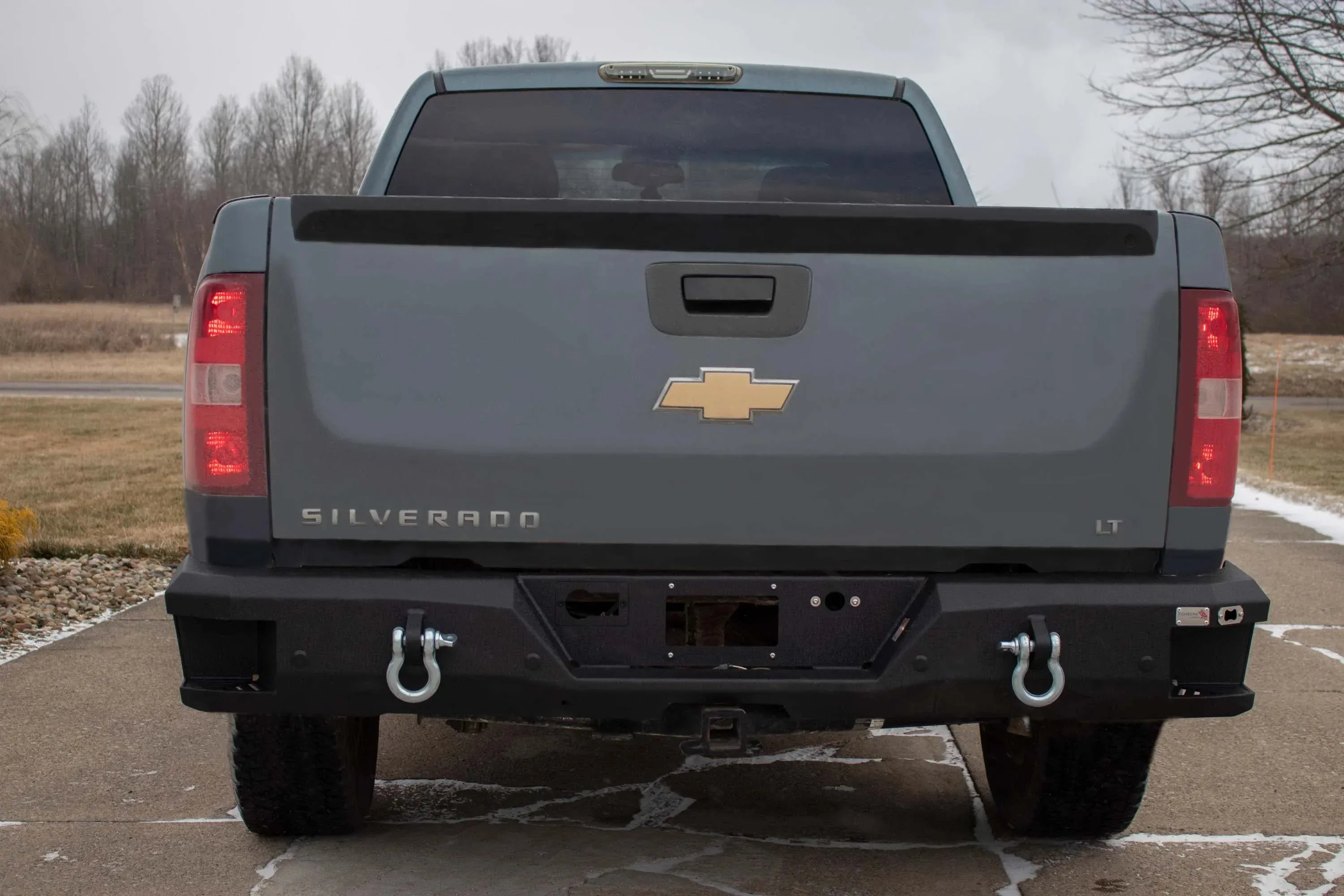 Fishbone Offroad Bumper GMC Sierra 1500 (07-13) Black Powder Coated