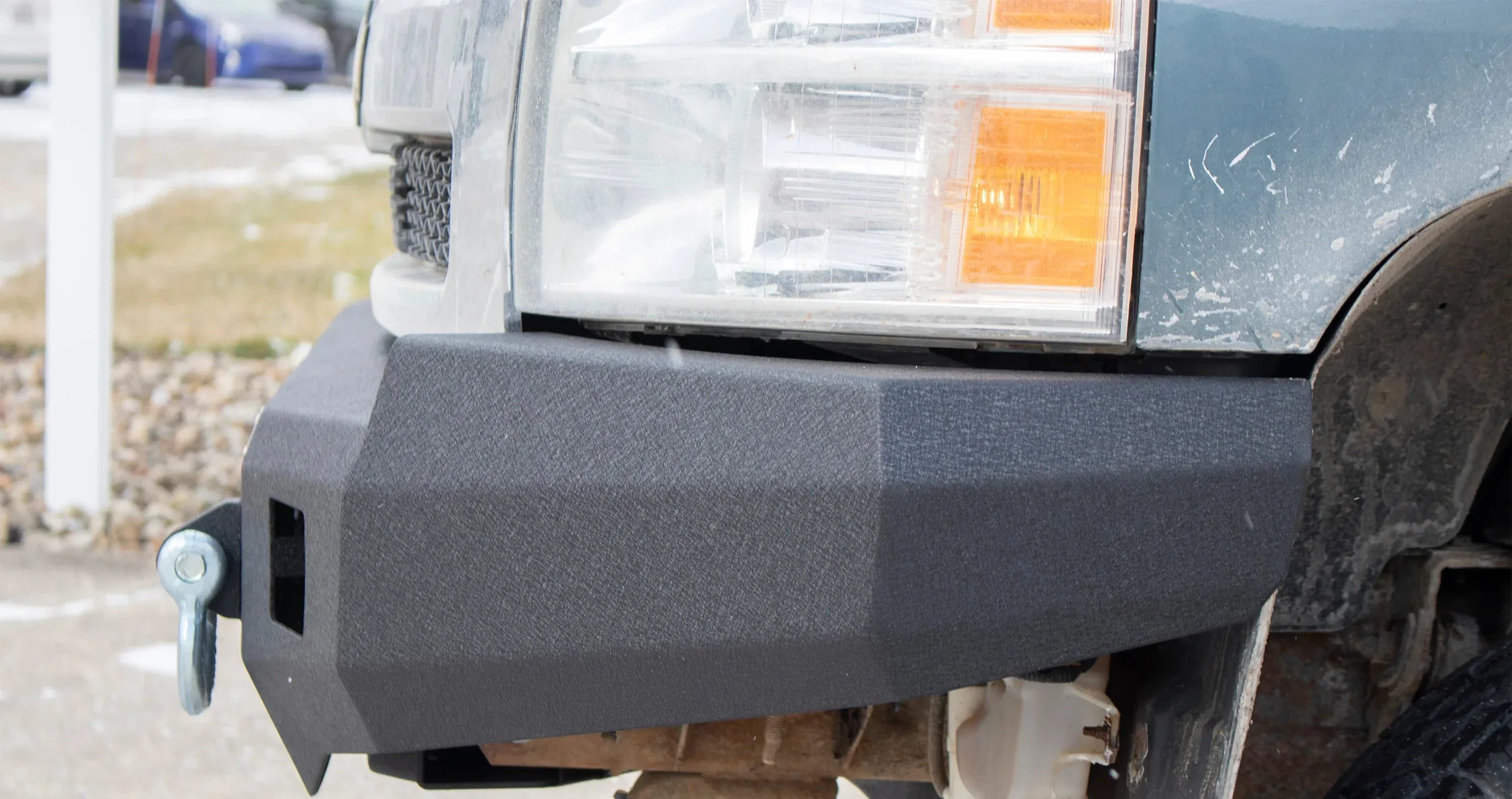 Fishbone Offroad Bumper GMC Sierra 1500 (07-13) Black Powder Coated