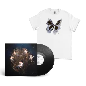 Floodlights / Underneath Vinyl & Butterfly Tee White Bundle ***PRE ORDER***