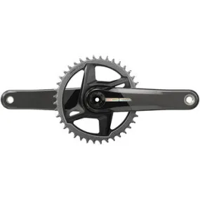 Force 1 Bicycle Crankset - 170mm, 12-Speed, 40t, Direct Mount, DUB Spindle Interface, Iridescent Gray, D2