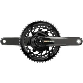 Force Bicycle Crankset - 175mm, 2x 12-Speed, 50/37t, Direct Mount, DUB Spindle Interface, Iridescent Gray, D2