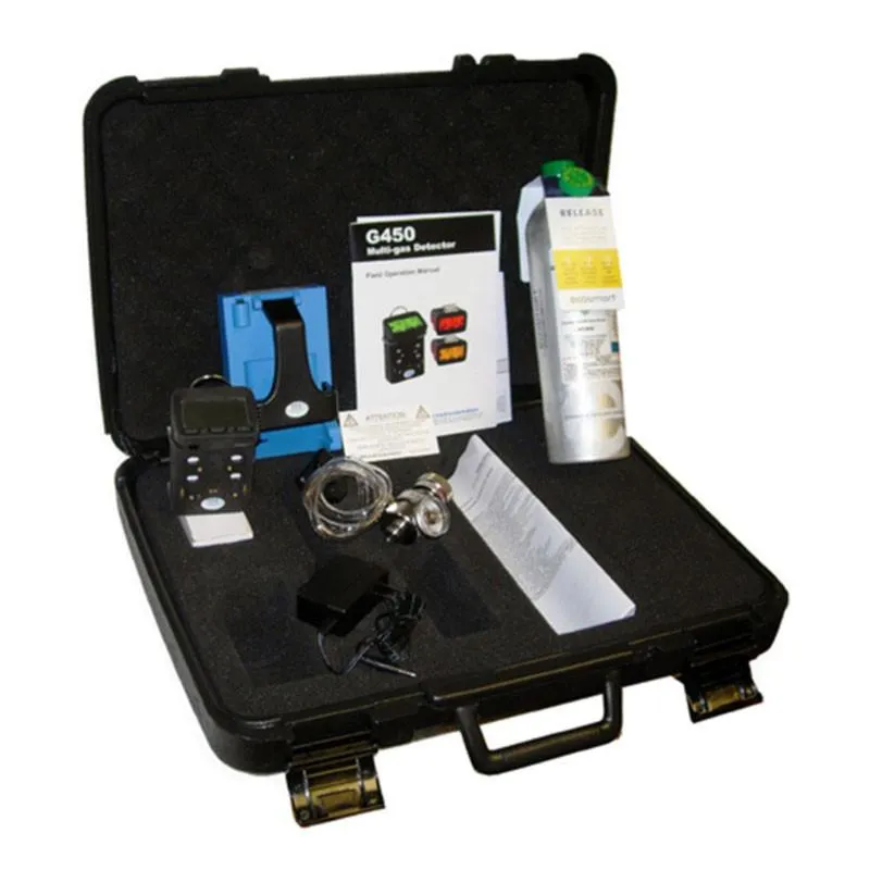 GfG Microtector II G450 LEL, O2, CO, H2S Gas Detector (Alkaline Smart Pump)