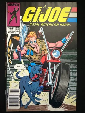 G.I. Joe, A Real American Hero # 79 Newsstand VF (8.0)