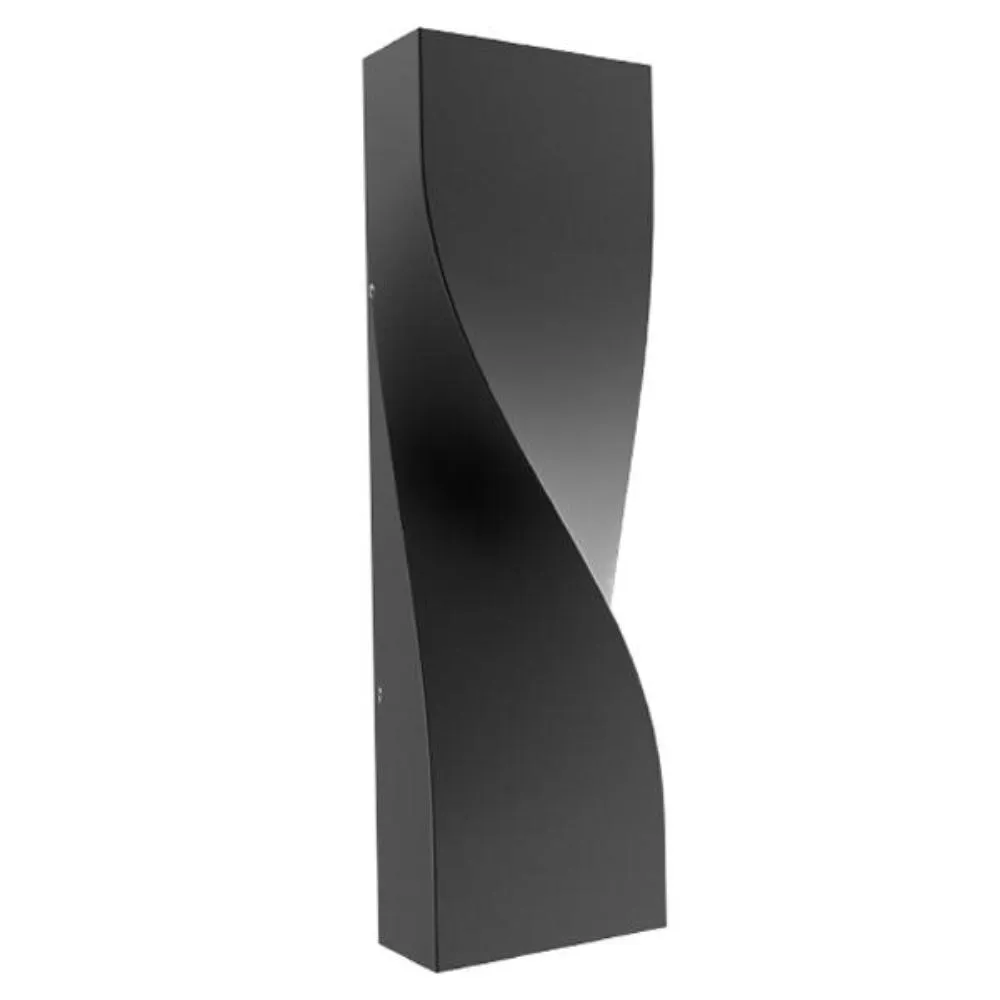 GIROTRI Outdoor Up/Down LED Twist Wall Light CCT 11w in Dark Grey or White
