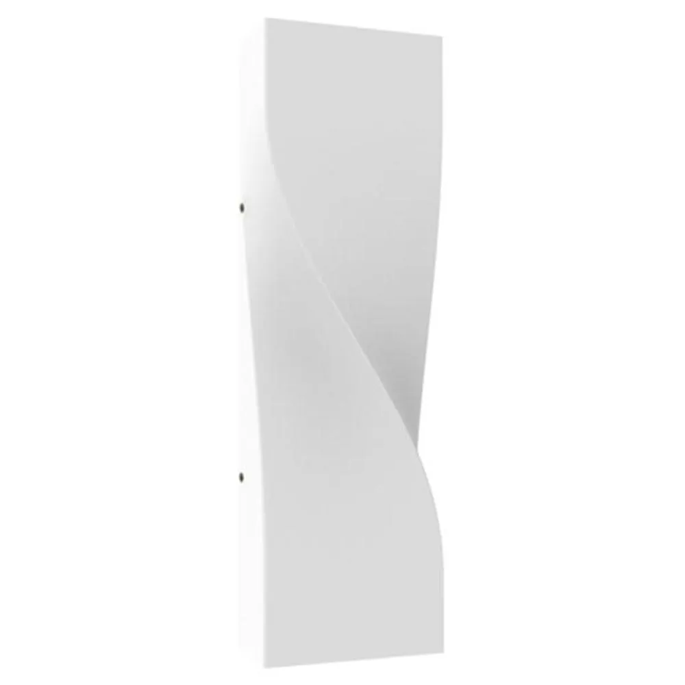 GIROTRI Outdoor Up/Down LED Twist Wall Light CCT 11w in Dark Grey or White