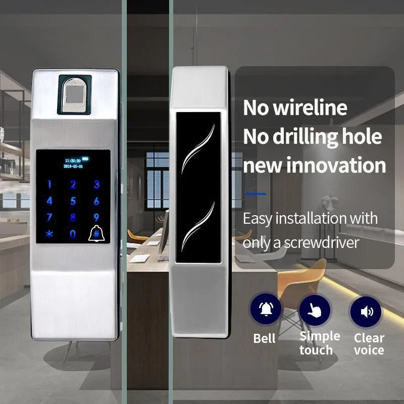 GL100 Smart Glass Door Lock