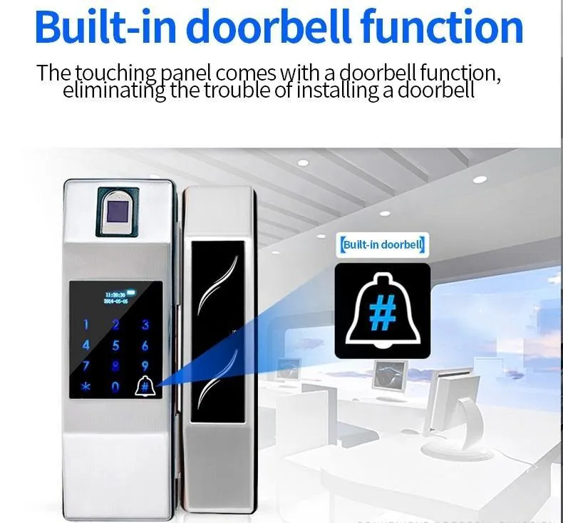 GL100 Smart Glass Door Lock