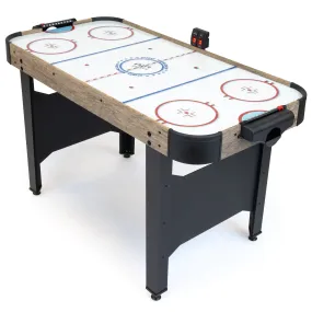 GoSports 48 Inch Air Hockey Arcade Table for Kids - Oak