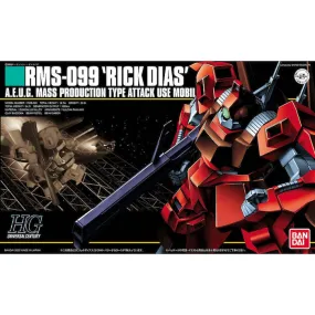HGUC 033 Rick Dias Red 1/144