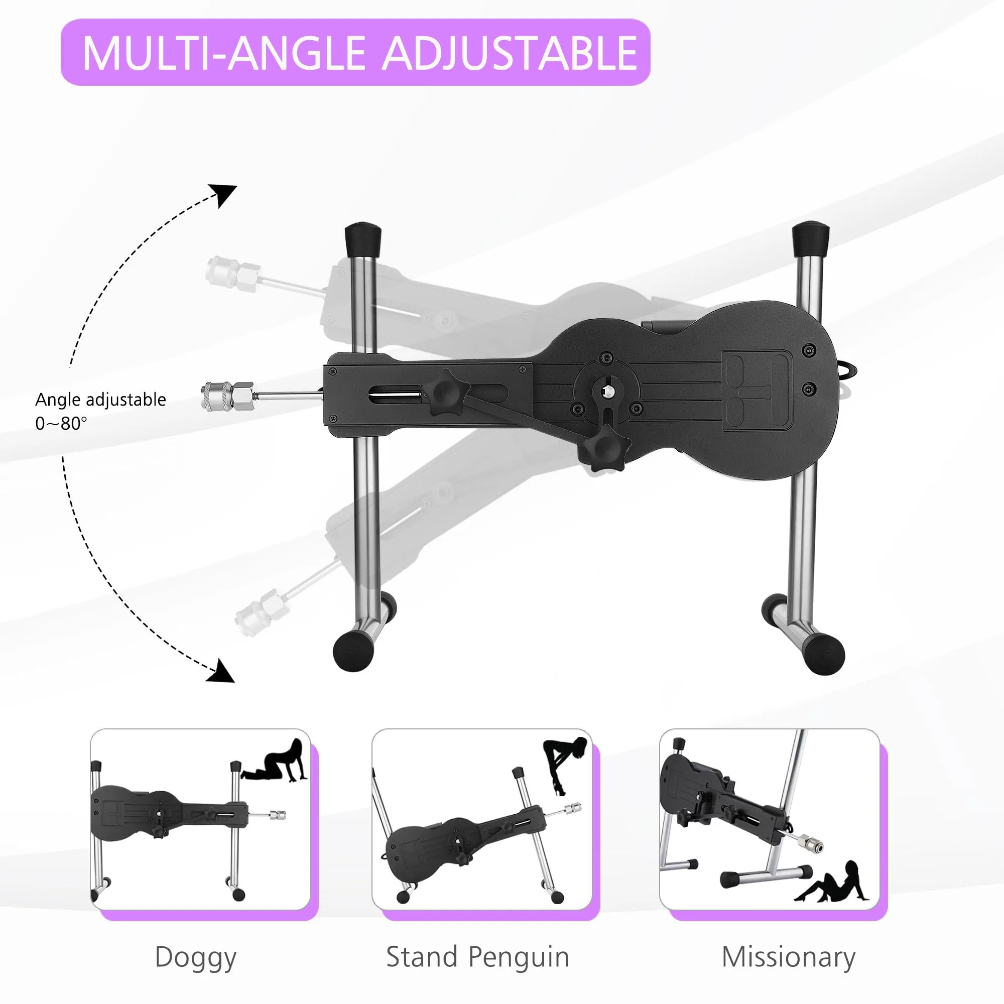Hismith Mini Sex Machine with KlicLok System, APP Controlled Love Machine, AK-09