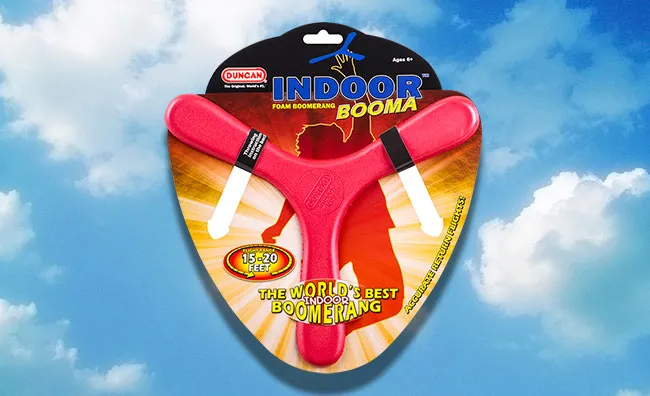 Indoor Boomerang