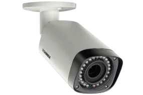 Indoor/Outdoor Security Camera with Motorized Zoom Lens