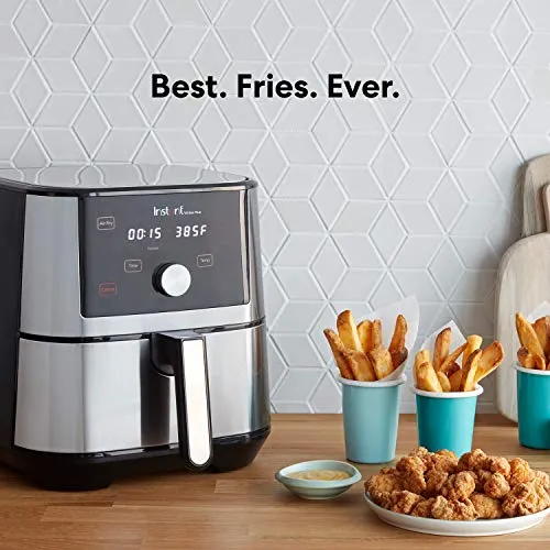 Instant Vortex Plus Air Fryer 6 in 1, Best Fries Ever, Dehydrator, 6 Qt, 1500W
