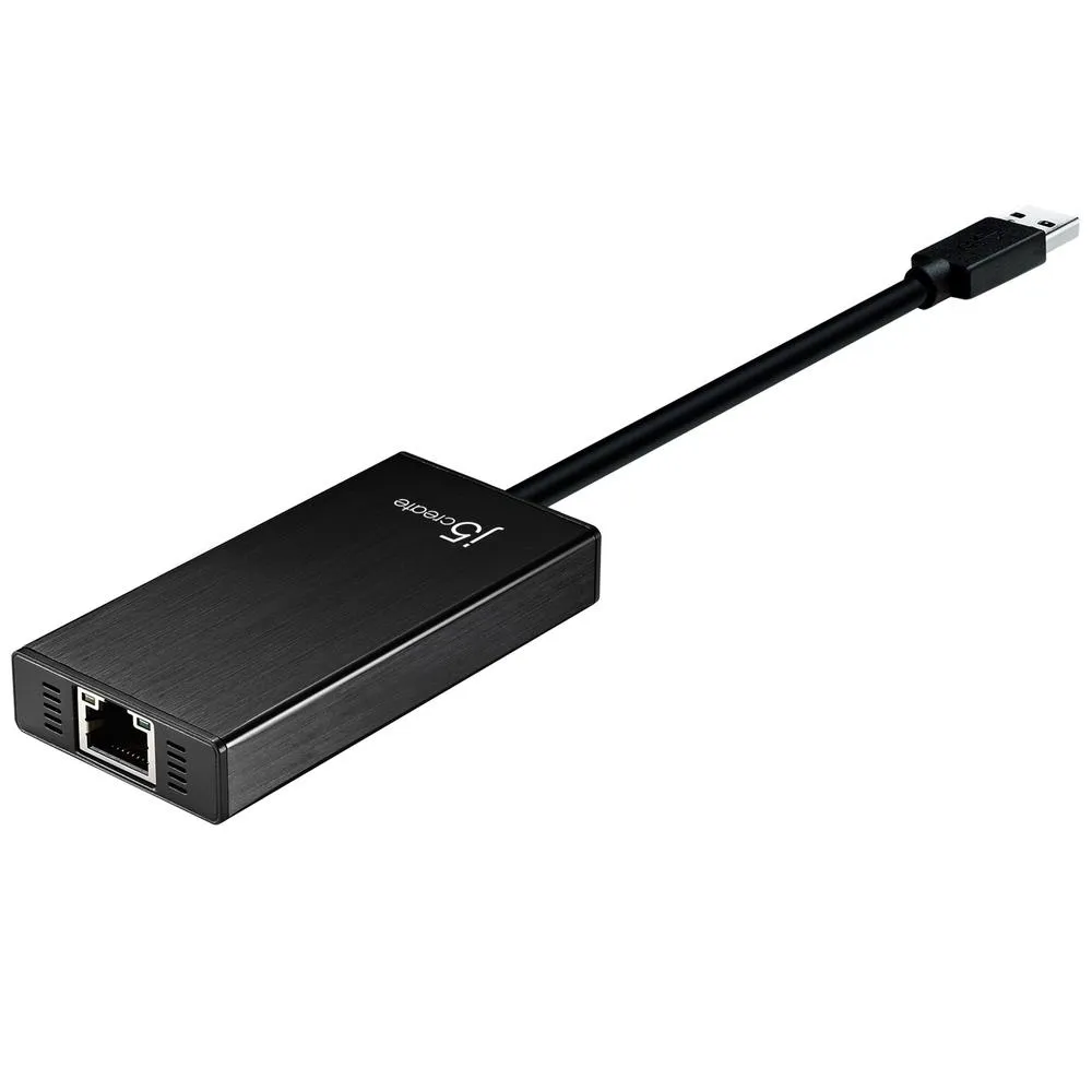 j5create JUH470 Gigabit Ethernet & 3-Port HUB