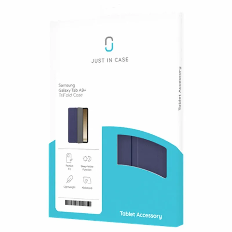 Just in Case TriFold Smart Book Case for Samsung Galaxy Tab A9  - Blue | 8316615